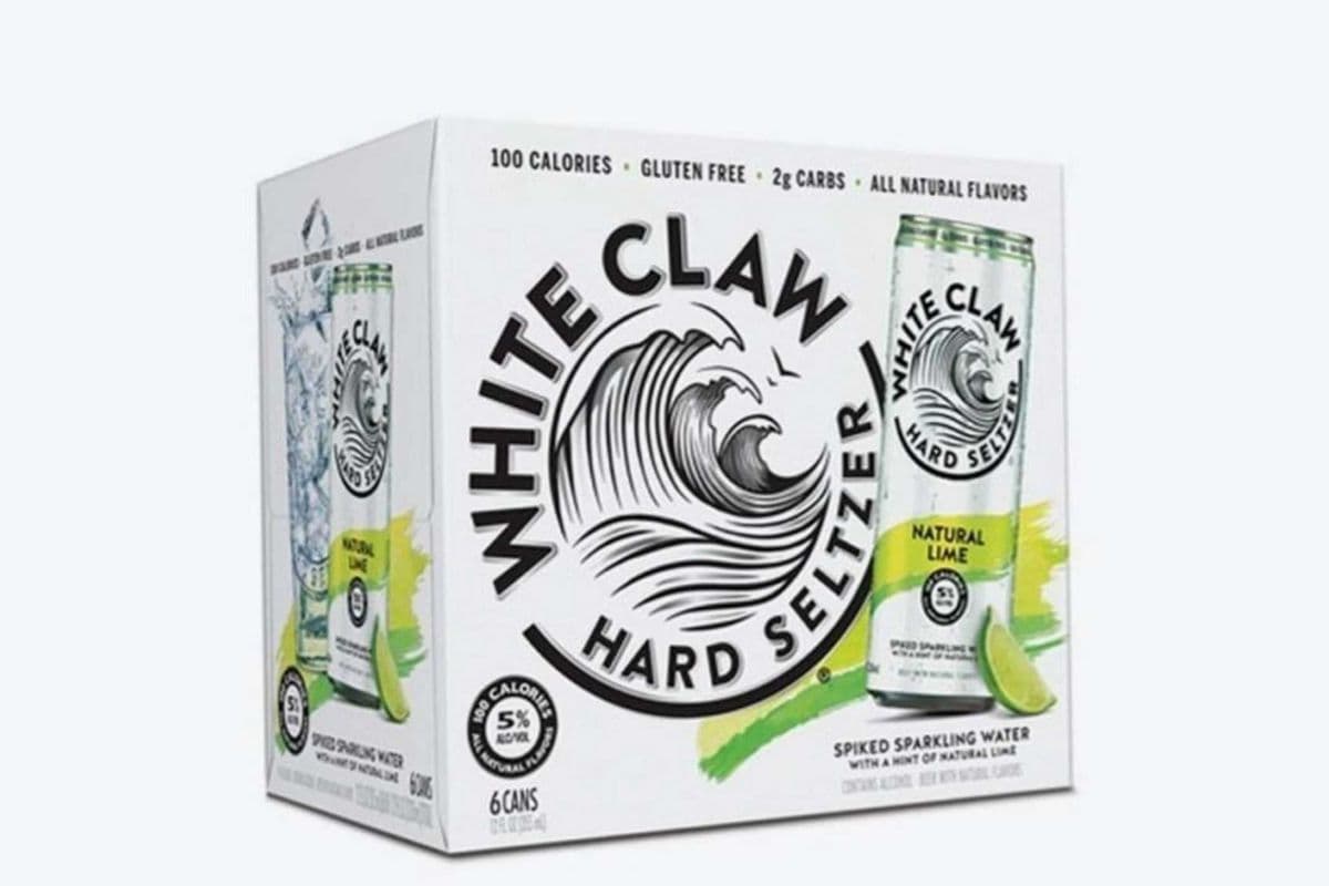 White Claw Lime 6 PACK (1 x 6x 355ml Cans )