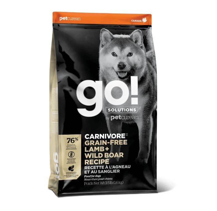 Petcurean Go! Grain Free Lamb, Wild Boar For Dogs