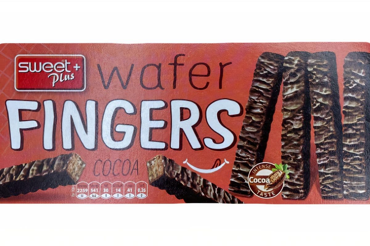 Sweet Plus biscuits fingers au cacao (160 g)