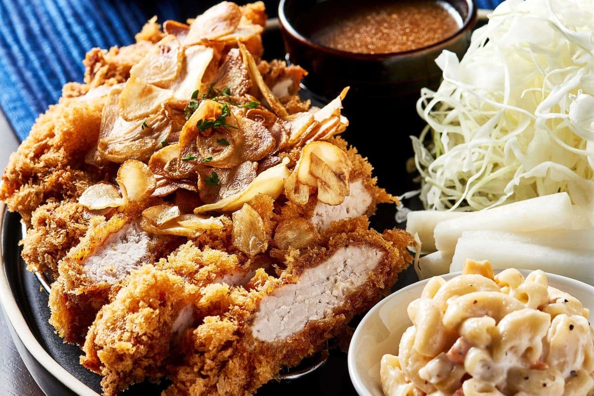 Garlic Sweet Katsu Combo