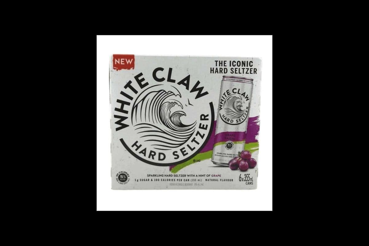 WHITE CLAW GRAPE (6CANS)- (6*355ML) (6 x 6*355ML)