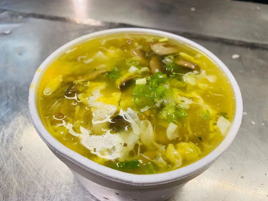 Egg Drop with Mushroom Soup