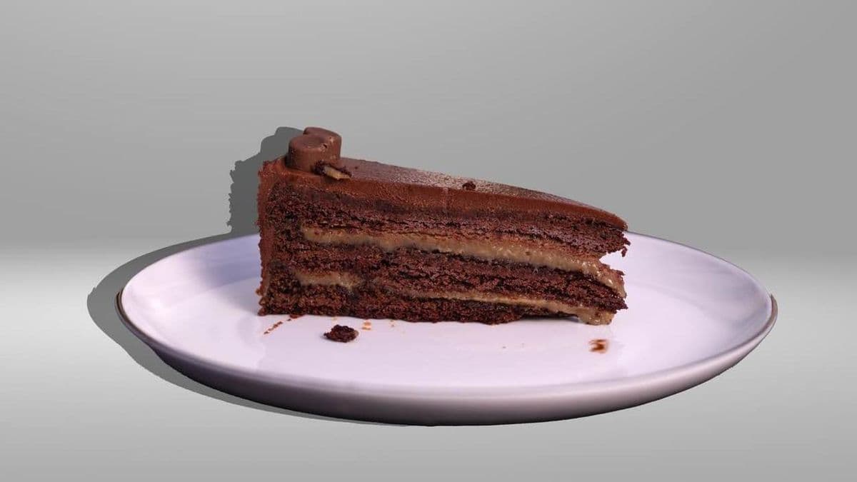 Gooey caramel cake