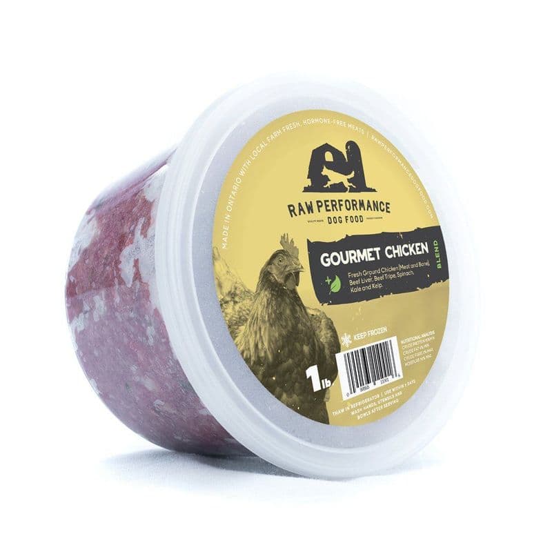 Raw Performance – Gourmet Chicken Blend with 5% Vegetables