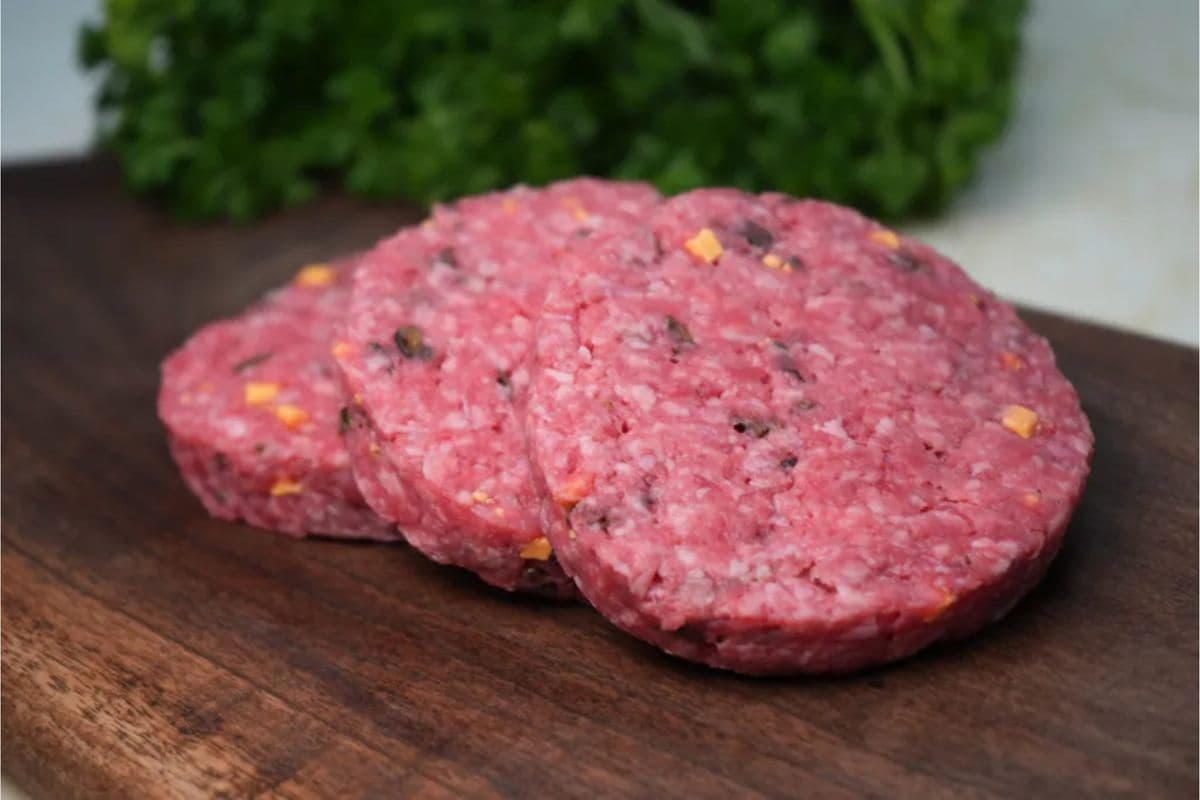 Jalapeno and Cheddar Burger (6 oz) (4 Pack)