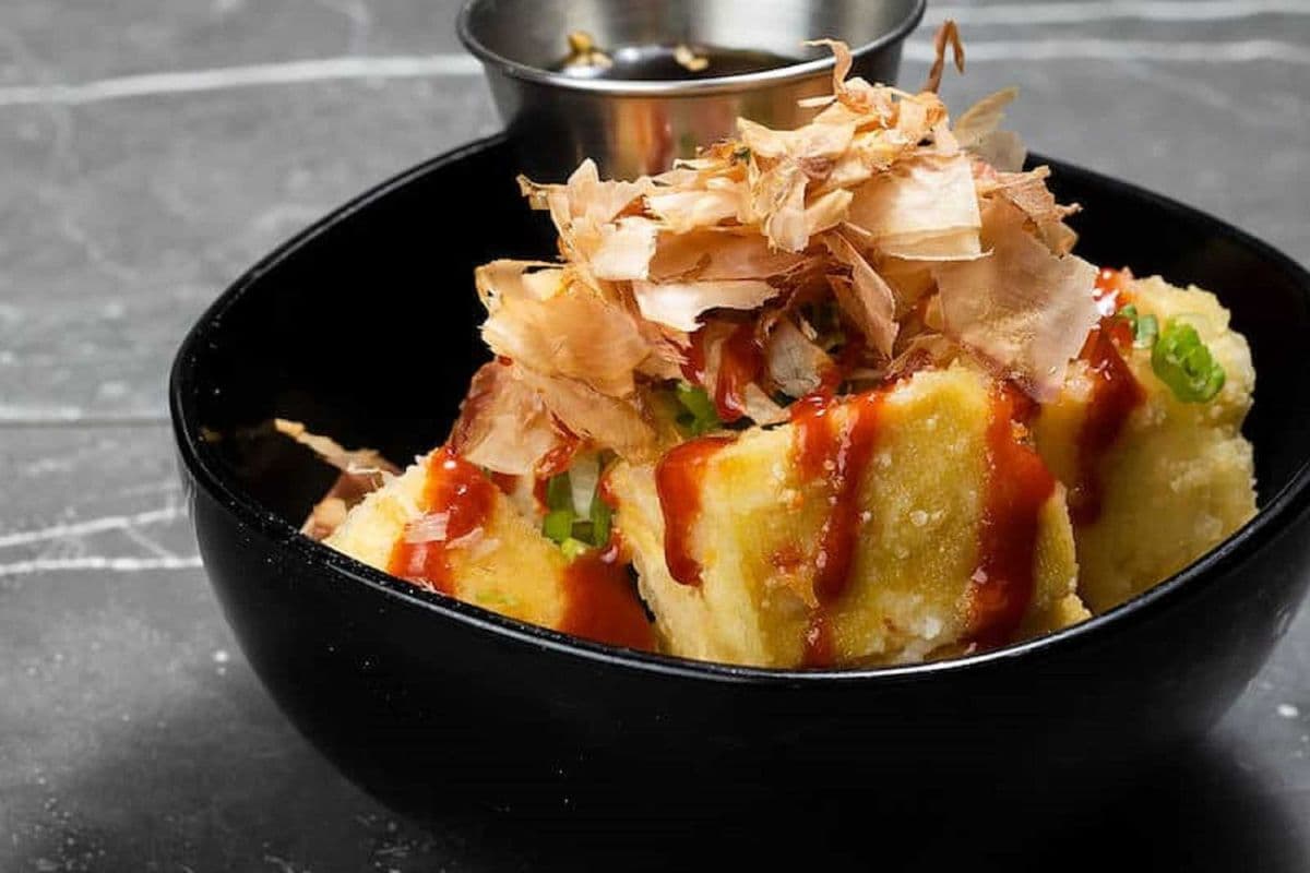 Spicy Agedashi Tofu