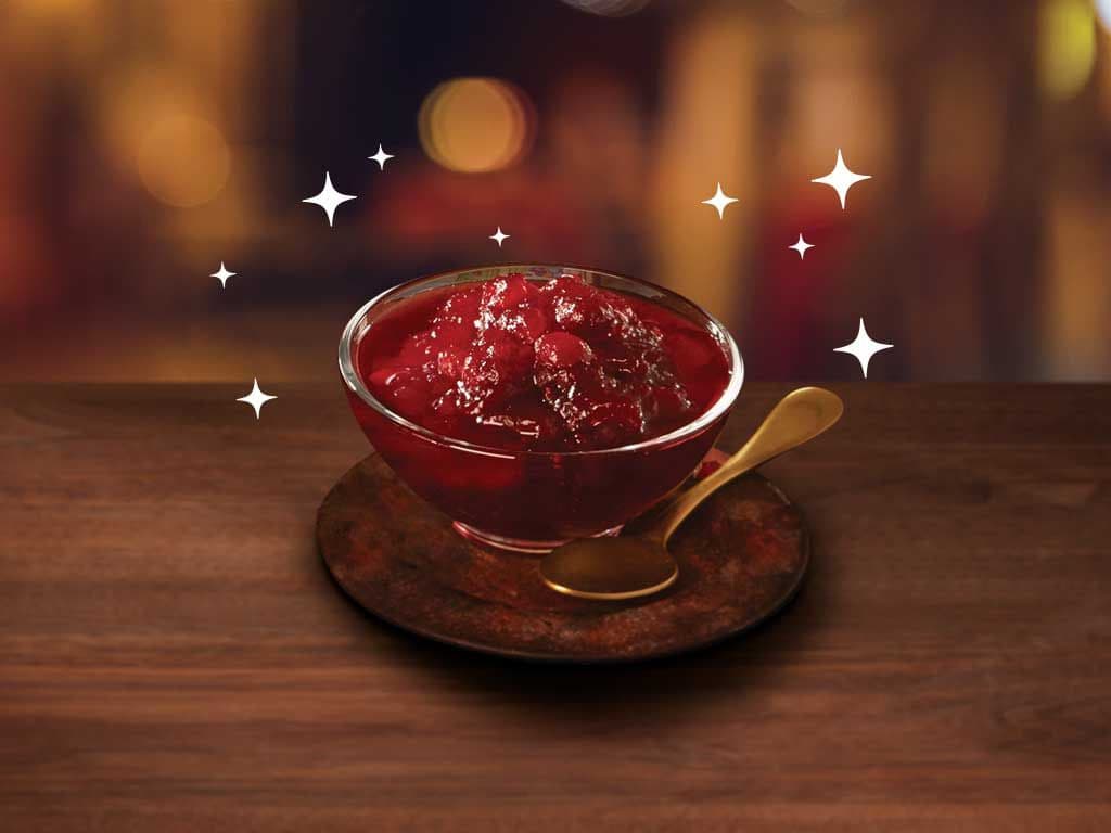 Add Cranberry Sauce