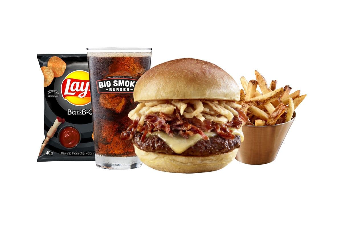 Smokehouse Pulled Pork Burger Combo