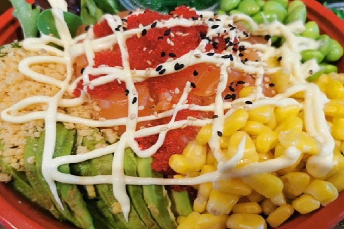 Fresh Salmon Poke Bowl