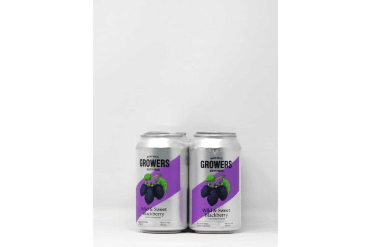 Growers wild Blackberry 6 X 355 mL (1 x 355ml)