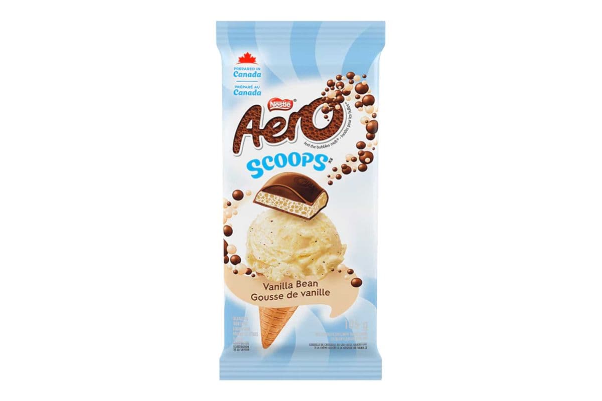 Nestle Aero Scoops Vanilla Bean (105gm) (220 Cal)
