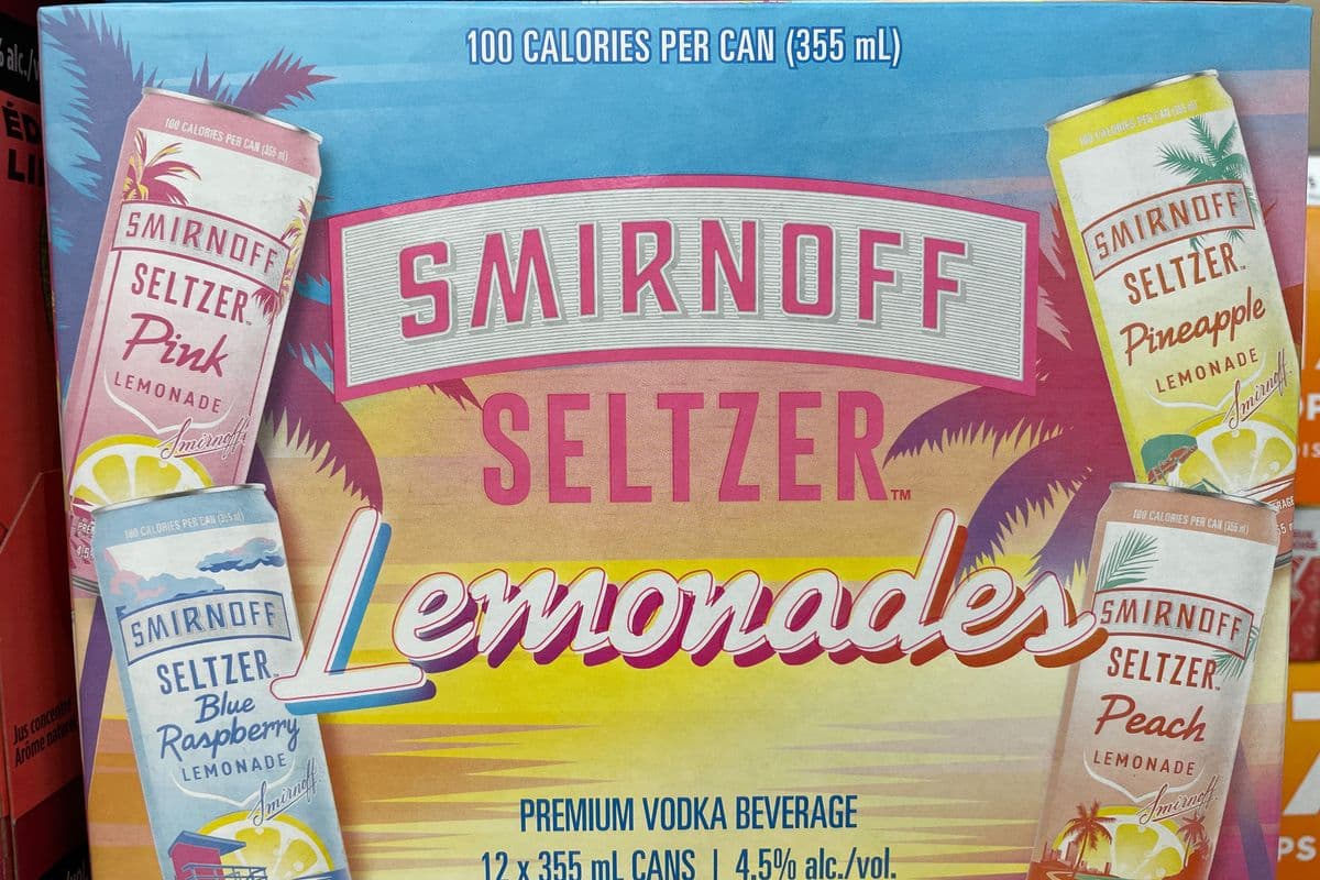 SMIRNOFF SELTZER LEMONADE VARIETY PACK (12 x 355 ml)