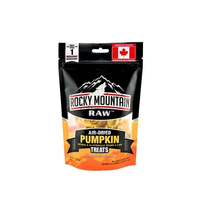 Rocky Mountain Raw Air-dried Pumpkin Treats 55g