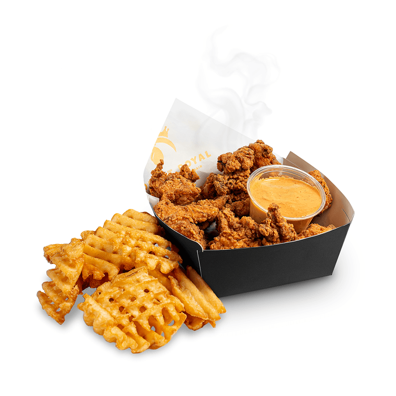 Combo Bouchées de poulet (6 morceaux) / Chicken Bites Combo (6 pieces)