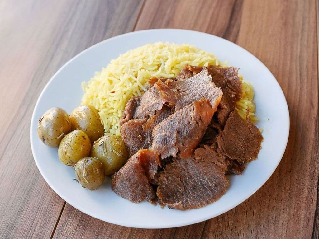 Beef Donair Rice Plate- OO