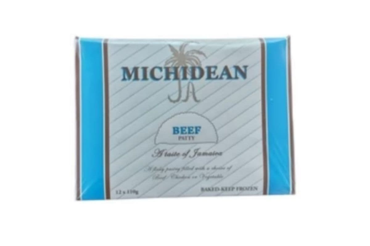 Michidean Beef Patty Frozen (12 ct) (1350g)