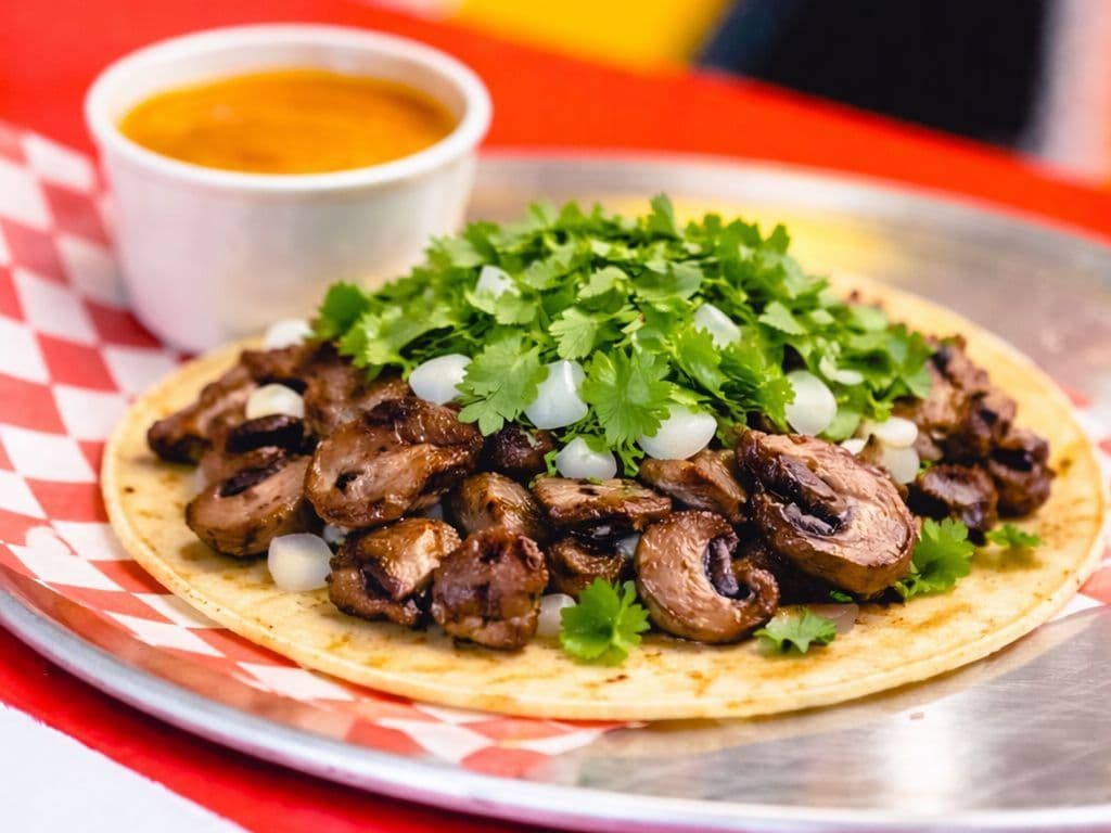 Mushroom Taco