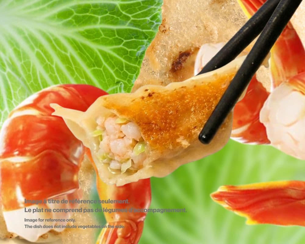 27.Shrimps & Cabbage Dumpling / Crevettes & Chou Gyoza