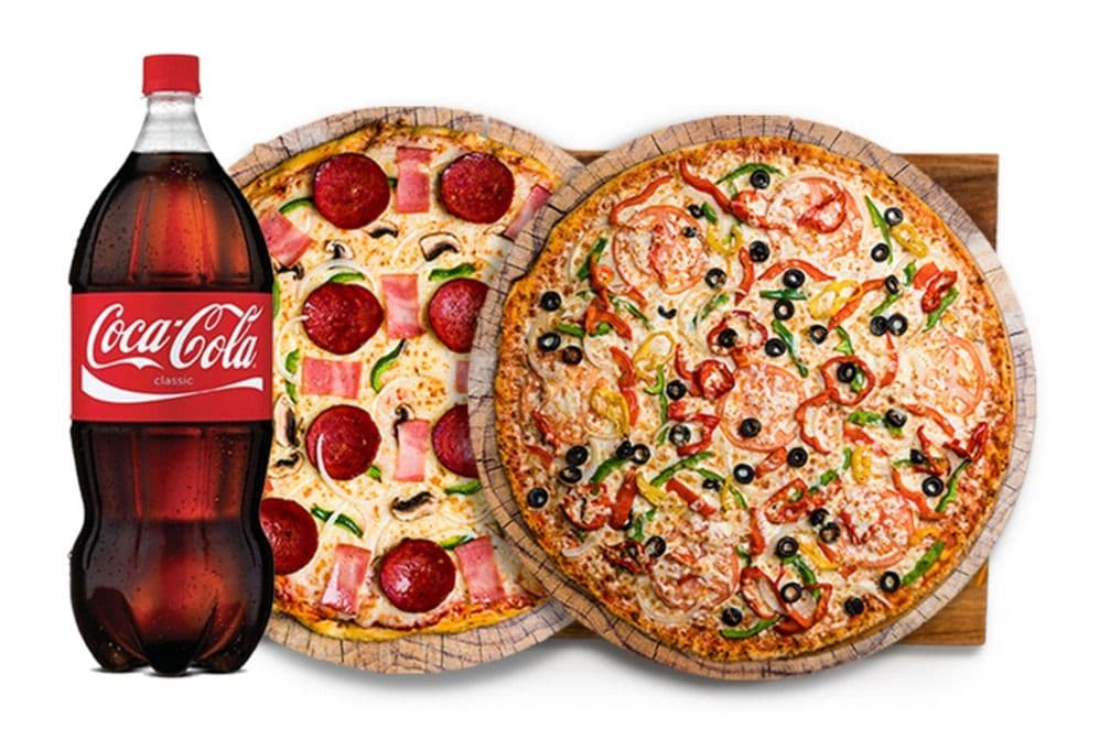 Family Meal One with Two Specialty Pizzas