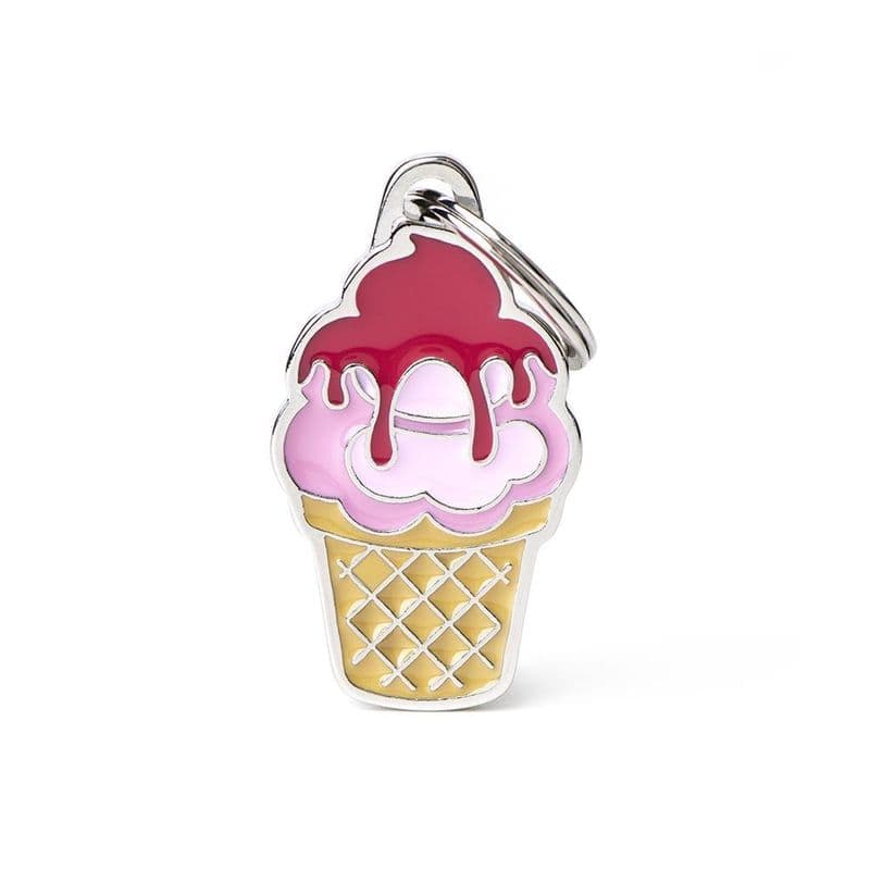 MyFamily Ice Cream Engraved Tag