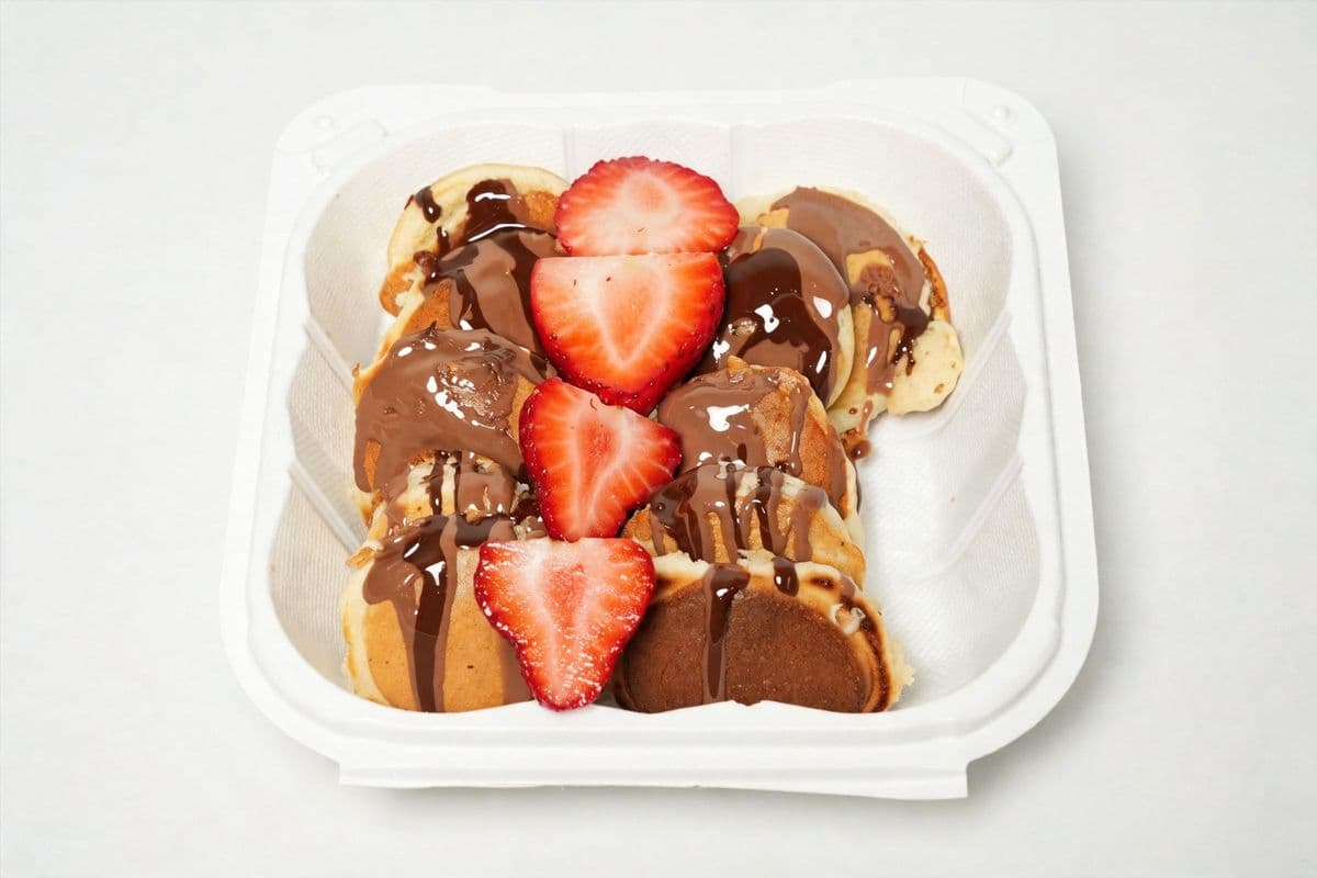 Strawberry Chocolate Waffle