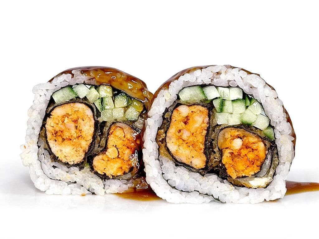Spicy Salmon Tempura Roll