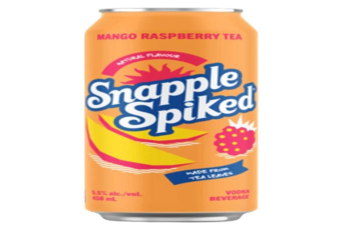 104728-SNAPPLE SPIKED TEA MANGO RASPBERRY (1 x 473ML)
