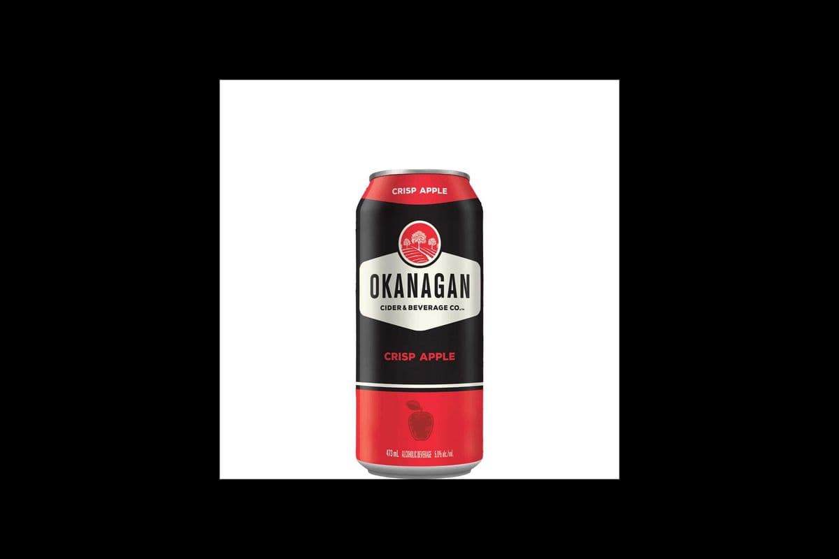 Okanagan Crisp Apple Cider (473 ml Can) (1 x 473ML)