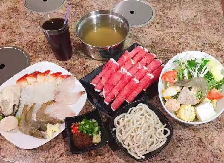 Shrimp and Meat Pot