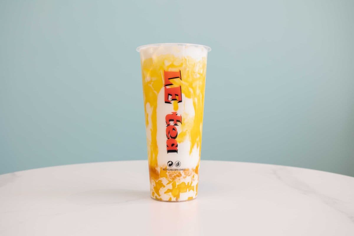 M5. Mango Milk with White Pearls