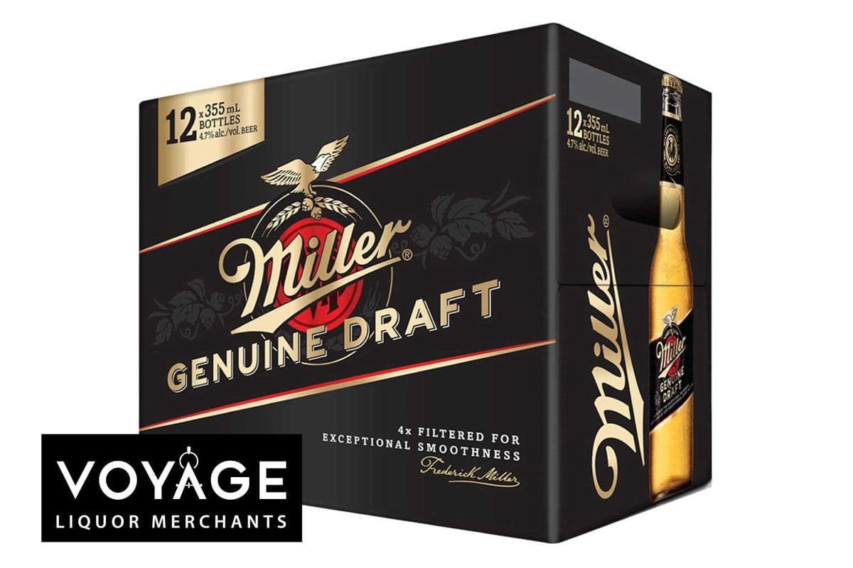 Miller Genuine Draft (12 x 355 ml)
