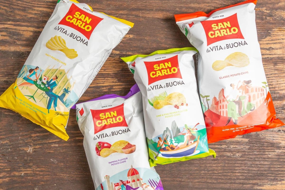 San Carlos - Paprika Potato Chips (180 g)