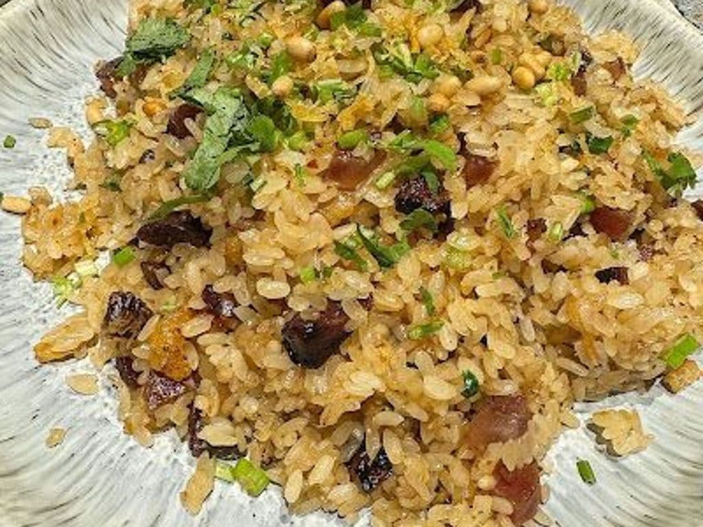 918. Sticky Fried Rice
