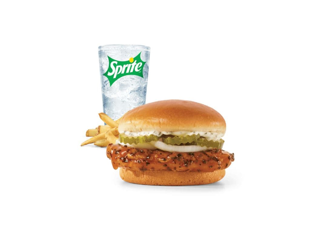 Korean BBQ Chicken Sandwich Combo - Small