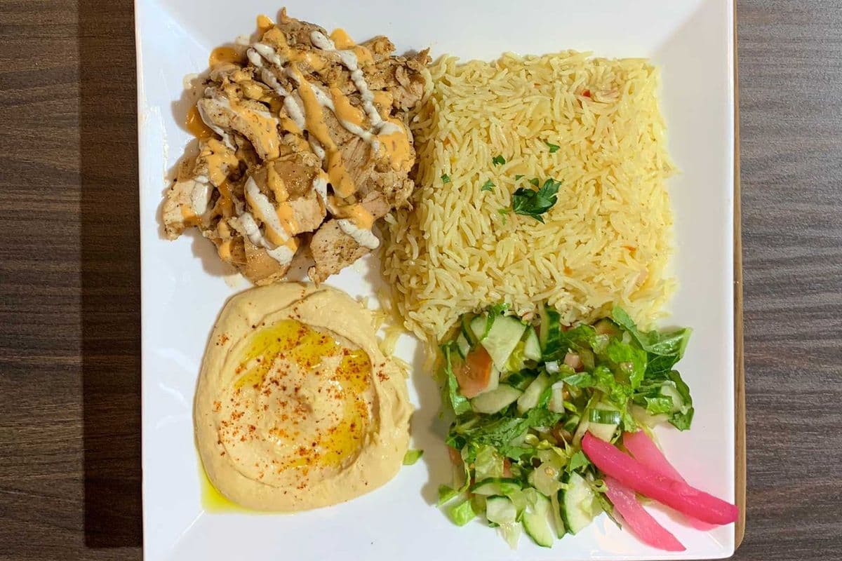 Chicken Shawarma Platter