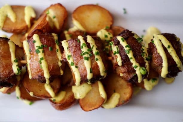Bacon Wrapped Steak Bites