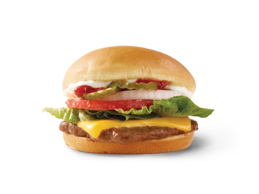 Hamburger junior de luxe / Jr. Hamburger Deluxe (Cals: 320)