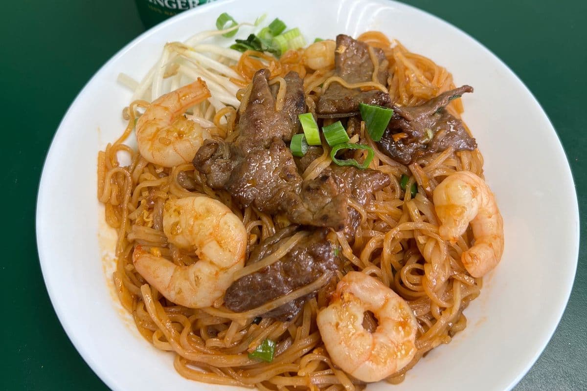 Beef pad Thai