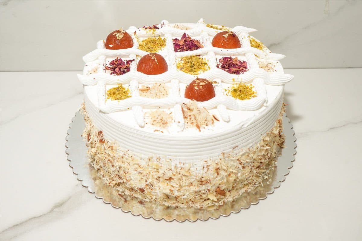 Gulab Jamun Cake