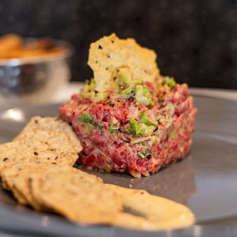 Tartare Recrue Boeuf (3 oz) Sans Gluten