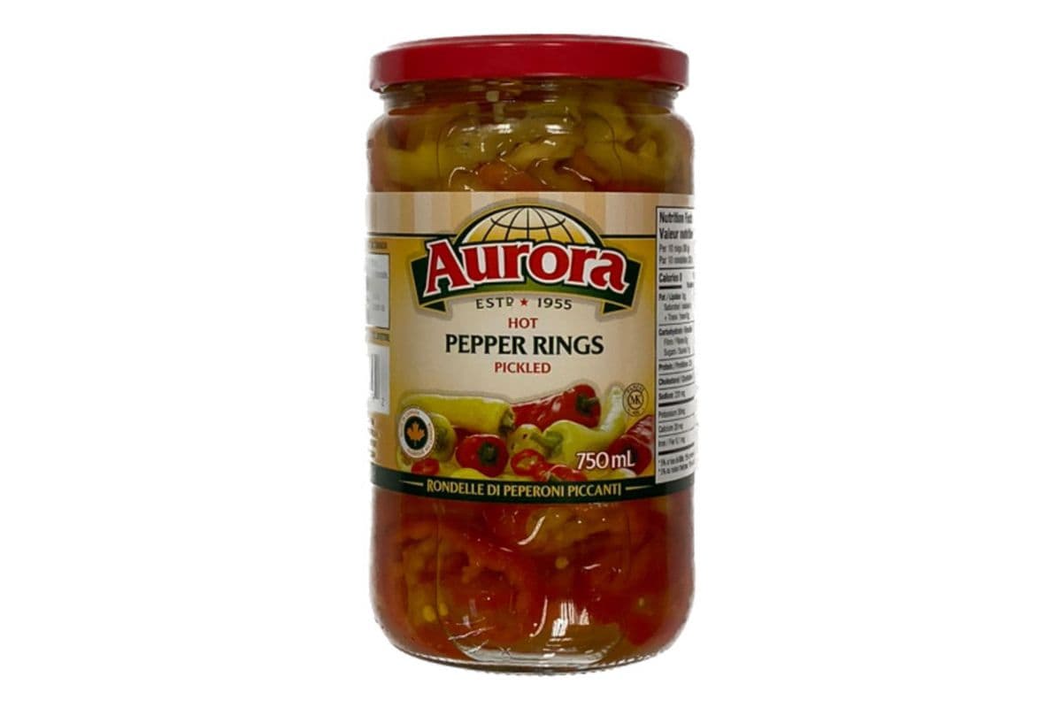 Aurora Hot Pepper Rings Pickled (750ml)