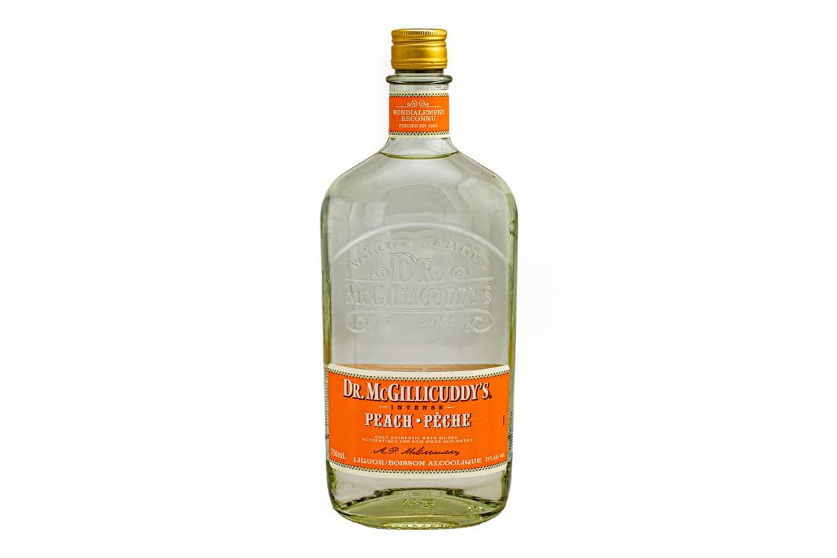 Dr. McGillicuddy's Intense Peach Schnapps 750ml Bottle (1 x 1.14L)