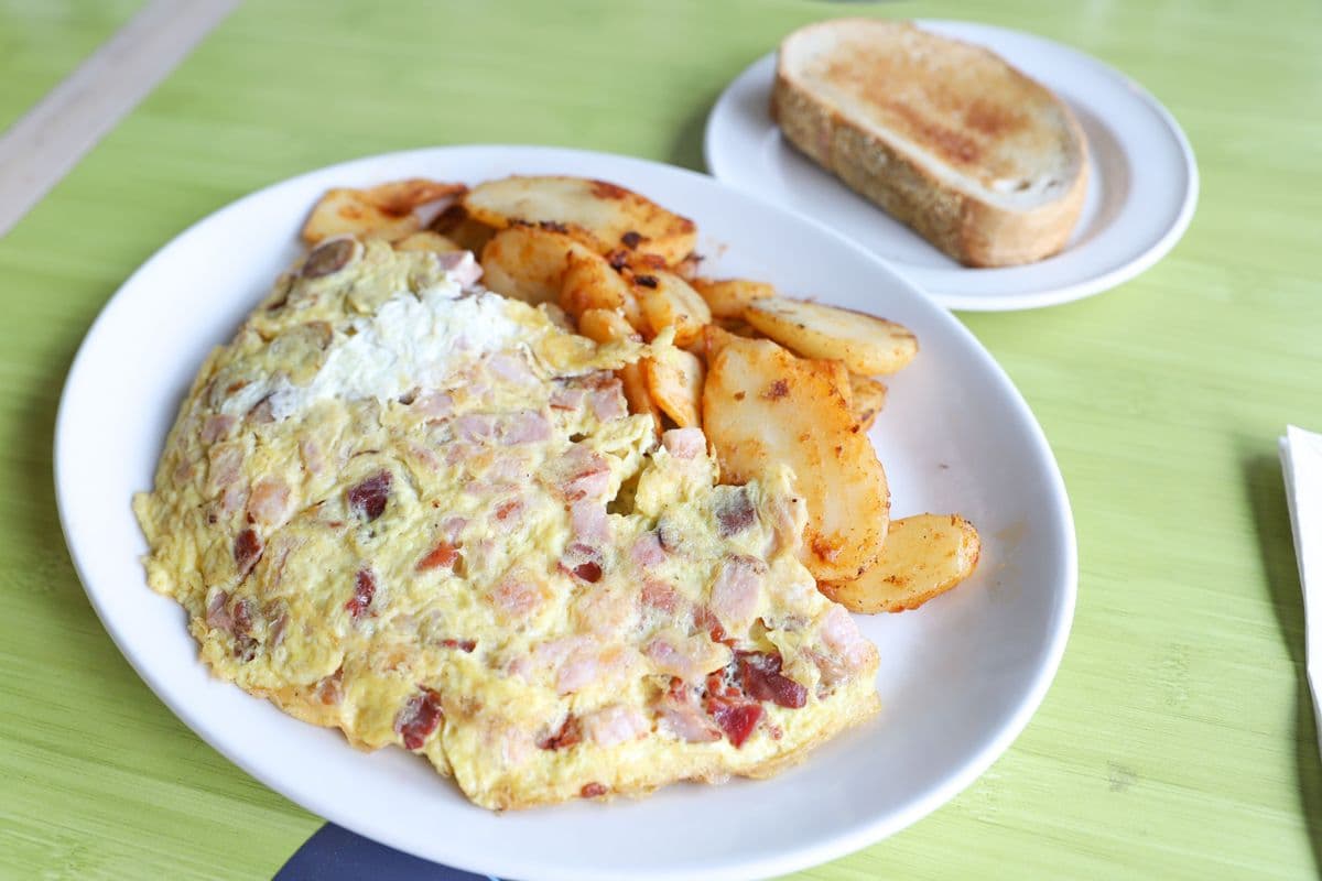 Meatlovers Omelettes