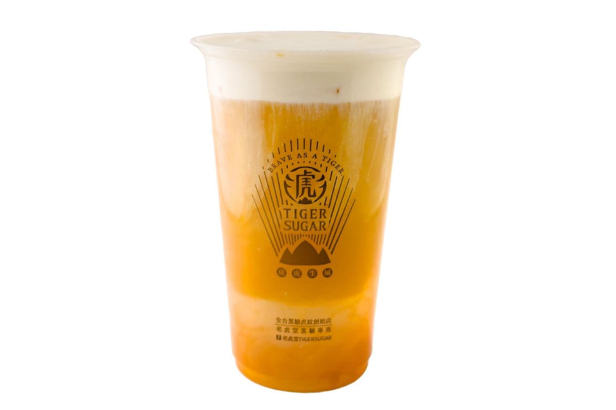 Tiger Cheese Peach Oolong Tea