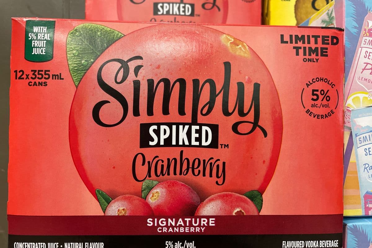 Simply Spiked Cranberry (12 x 355 ml)