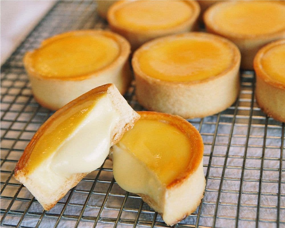 Three Creamy Cheese Tarts 三個流心芝士塔