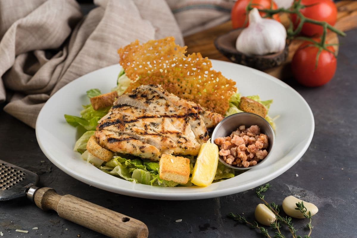 Grilled Chicken Caesar Salad