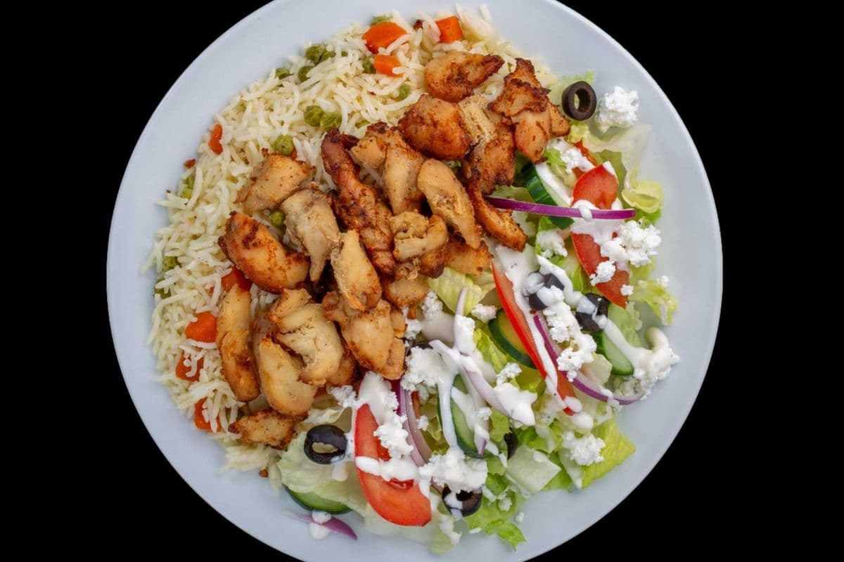 Chicken Shawarma Plate