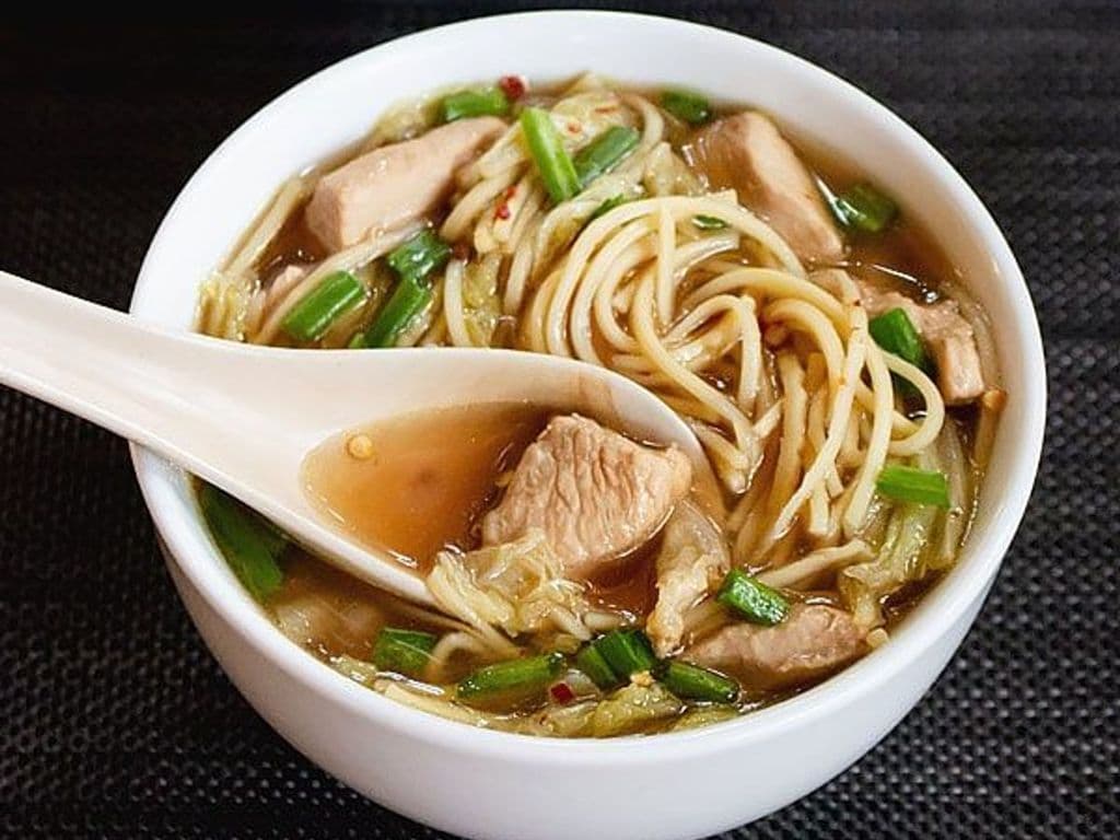Chicken Lomein Soup