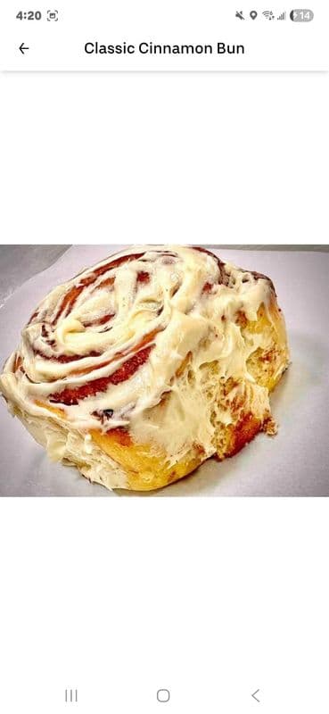 Two Buns Classic Cinnamon Bun